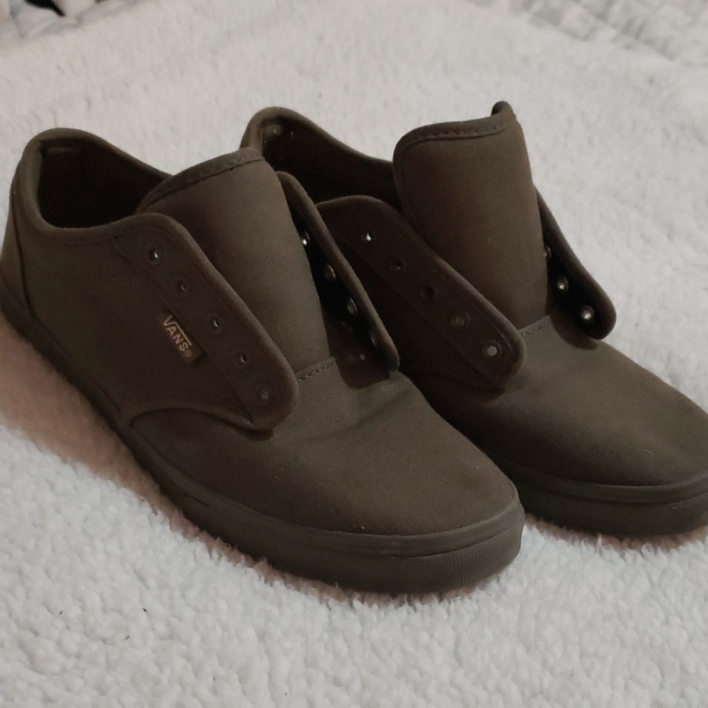 Monday Sale!!! Army Green Vans